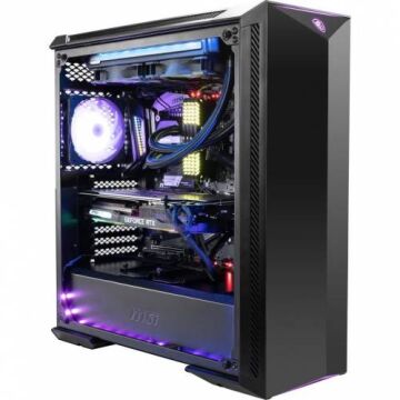 MSI MPG GUNGNIR 100 USB 3.2 Temperli Cam ATX Mid-Tower Oyuncu Kasa