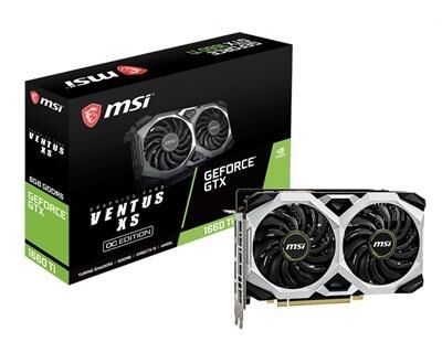 MSI VGA GeForce GTX 1660 Ti VENTUSXS6GOC
