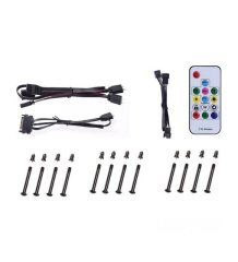 ID-COOLING ZF-12025 RGB Trio 4Pin PWM 120mm Kasa Fanı