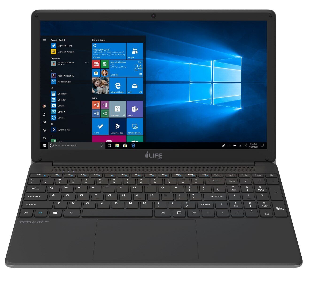 i-Life ZED Air CX5 i5-5257U 4GB DDR3 256GB SSD 15.6 IPS FHD Gri Notebook NTBTILWSI5154256