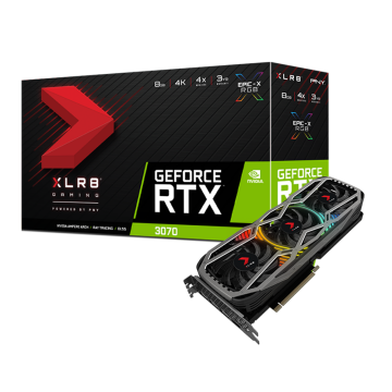 PNY Geforce RTX 3070 8GB XLR8 Epıc-X RGB VCG30708TFXPPB 8GB GDDR6 256Bit Ekran Kartı