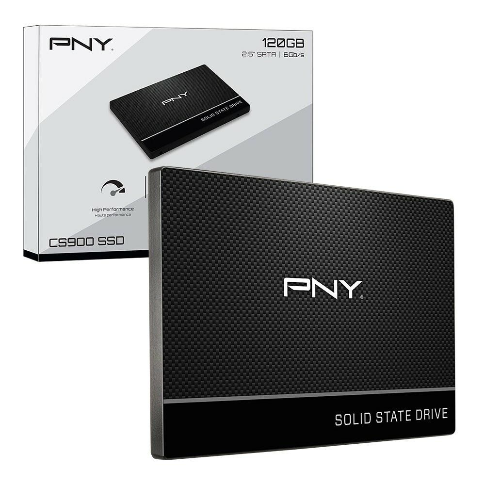 PNY CS900 2.5'' 120 GB SATA III 3D TLC NAND Solid State Disk (SSD7CS900-120-PB)