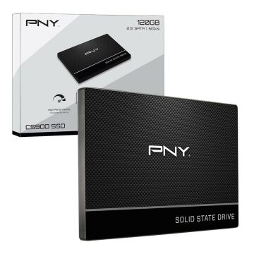 PNY CS900 2.5'' 120 GB SATA III 3D TLC NAND Solid State Disk (SSD7CS900-120-PB)