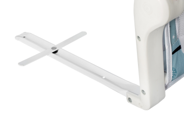 GUIMO 120 CM Yatak Bariyeri Hello World Fil Desen Mavi