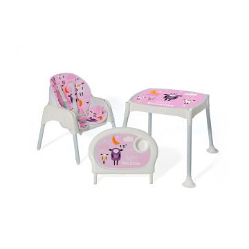 GUIMO 3 IN 1 Mama Sandalyesi Happy Dreams Kuzu Pembe