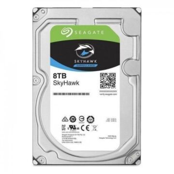 SEAGATE SKYHAWK 8 TB 7200RPM SATA3 256MB 180TB/Y RV 7/24 (ST8000VX004)