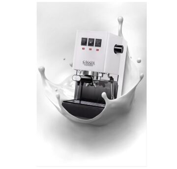 Gaggia NEW CLASSIC PRO 2019 White Espresso Makinesi Beyaz RI9480/13