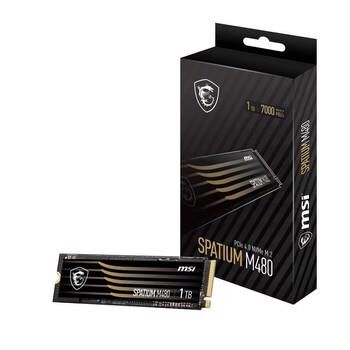 Msı Spatıum M480 Pcıe 4.0 Nvme M.2 1tb Ssd