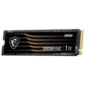 Msı Spatıum M480 Pcıe 4.0 Nvme M.2 1tb Ssd