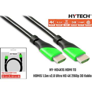 Hytech HY-HD4K15 Hdmı To Hdmı 15m v2.0 Ultra HD 4K 2160p 3D Kablo