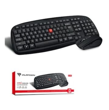 Platoon PL-383 MM Kablosuz Q Klavye + Mouse Set