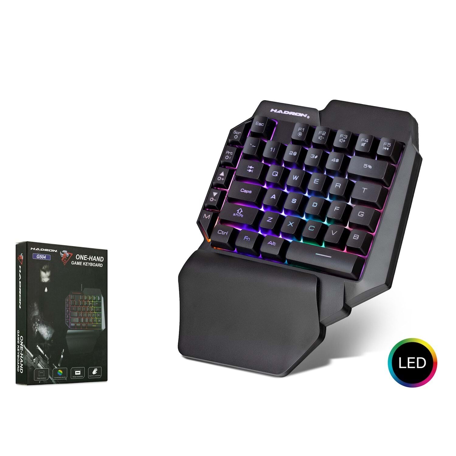 Hadron G504 MM Kablolu USB Q Oyun Klavye