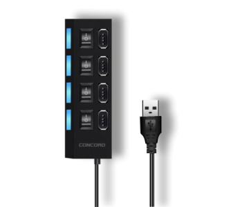 Concord C852 4Port Usb2.0 Çoklayıcı
