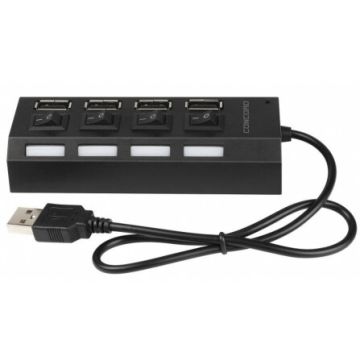 Concord C852 4Port Usb2.0 Çoklayıcı