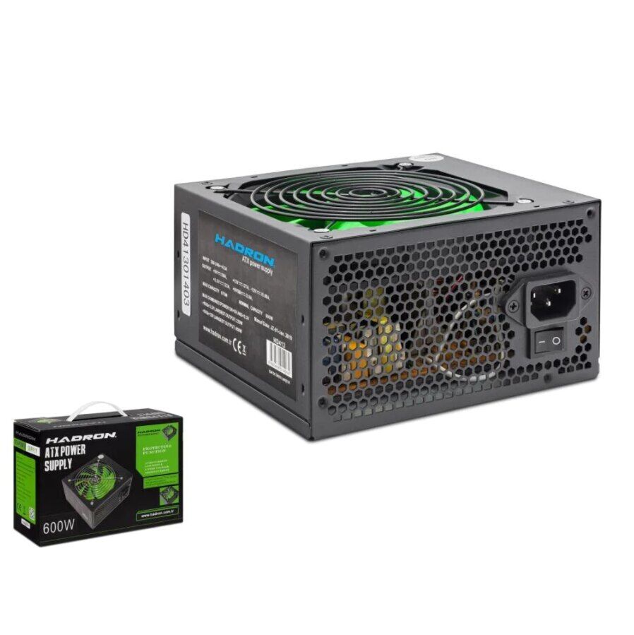 HADRON HD413 600W 12cm Fanlı Power Supply