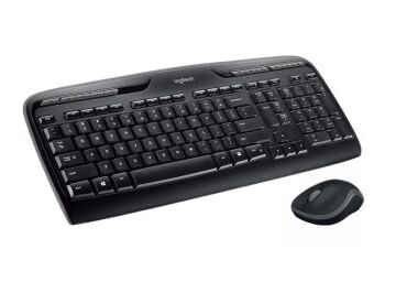 Logitech MK330 Multimedya Q TR USB Siyah Kablosuz Klavye Mouse Set 920-003988