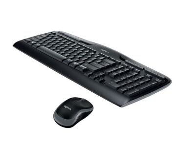 Logitech MK330 Multimedya Q TR USB Siyah Kablosuz Klavye Mouse Set 920-003988