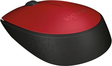 Logitech M171 1000DPI 3 Tuş Optik Kablosuz Mouse Kırmızı 910-004641