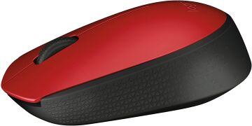 Logitech M171 1000DPI 3 Tuş Optik Kablosuz Mouse Kırmızı 910-004641