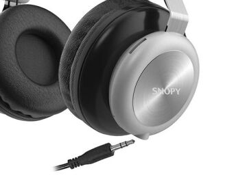 Snopy SN-BT34 Lucky Siyah TF Kart Özellikli Bluetooth Kulaklık