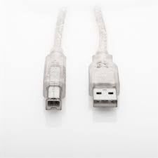 S-link SL-U2015 Usb2.0 1.5m Şeffaf Yazıcı Kablosu