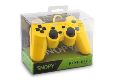 Snopy SG-302 Sarı USB/PC/PS3 1.8m Kablo Joypad