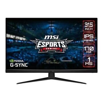 MSI 31.5 G321Q 2560x1440 (WQHD) 16:9 FLAT IPS 170HZ 1MS G-SYNC COMPATIBLE GAMING MONITOR