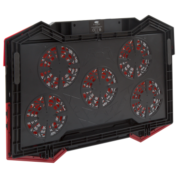 Addison Rampage AD-RC5 Siyah 5 Fan ve 2 Usb 15-17 Notebook Soğutucu Stand