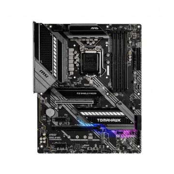 Msı Mag B460 Tomahawk Soket 1200 Ddr4 2933 Hdmı DP M.2 USB 3.2 Rgb Atx