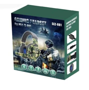 POWERSTAR SEZ881 Oyuncu Kulaklık Mikrofonlu