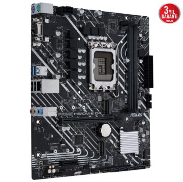 ASUS PRIME H610M-E D4-CSM DDR4 3200MHz DP HDMI M.2 mATX 1700p