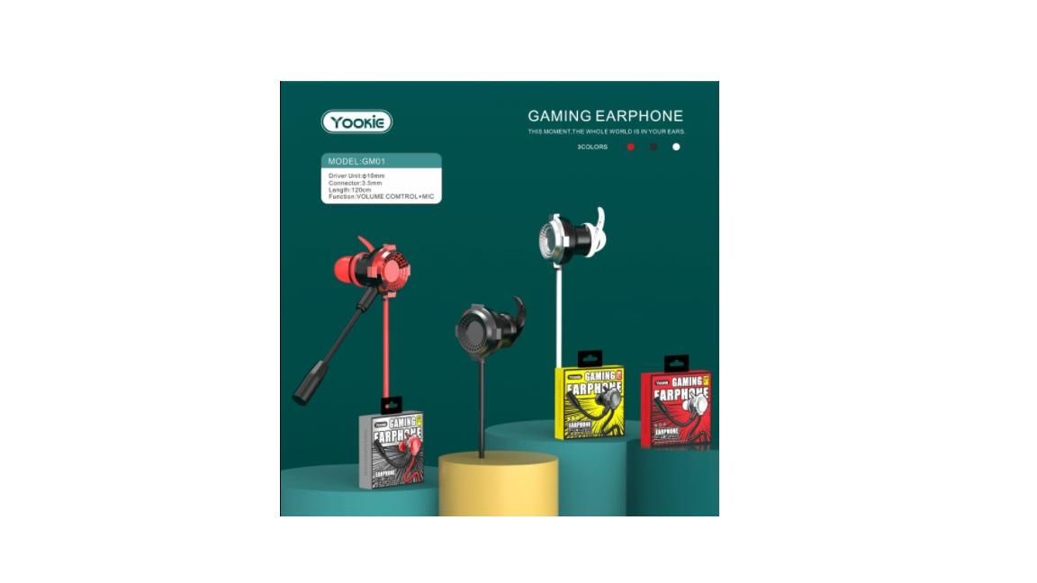 Yookie GM01 Mikrofonlu Kulaklık