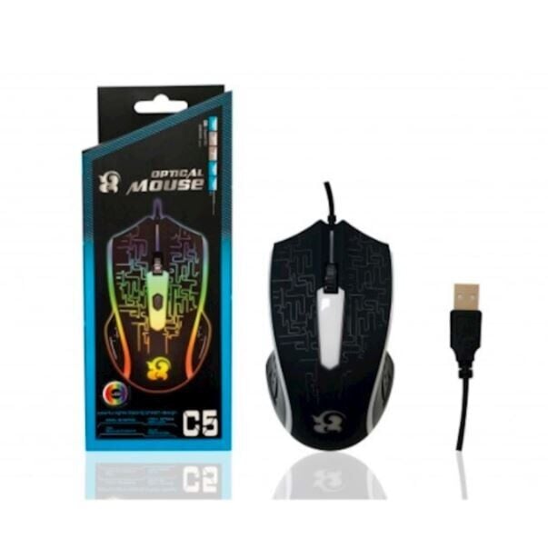 Platoon PL-1618 RGB Işıklı Kablolu Usb Oyun Mouse