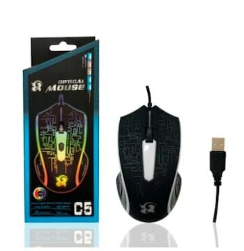 Platoon PL-1618 RGB Işıklı Kablolu Usb Oyun Mouse