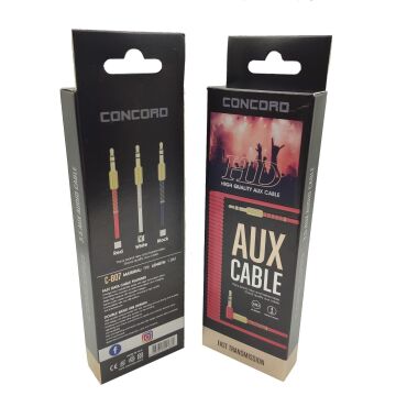 Concord C807 Aux 1.2M Stereo Ses Kablosu