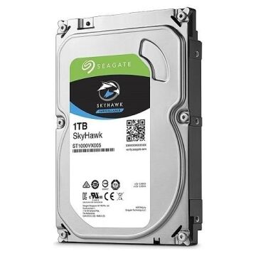 Seagate Skyhawk 3.5 1Tb Sata3 SV35 5900RPm 64Mb 7/24 ST1000VX005 Güvenlik Harddisk