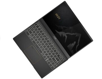 MSI NB SUMMIT E15 A11SCST-417TR I7-1185G7 16GB DDR4 GTX1650TI GDDR6 4GB 512GB SSD 15.6 FHD TOUCH W10P SIYAH