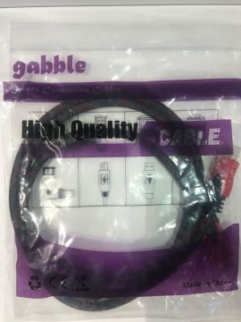 Gabble H1418 1.5Mt Hdmı Data Kablo Örgülü Poşet