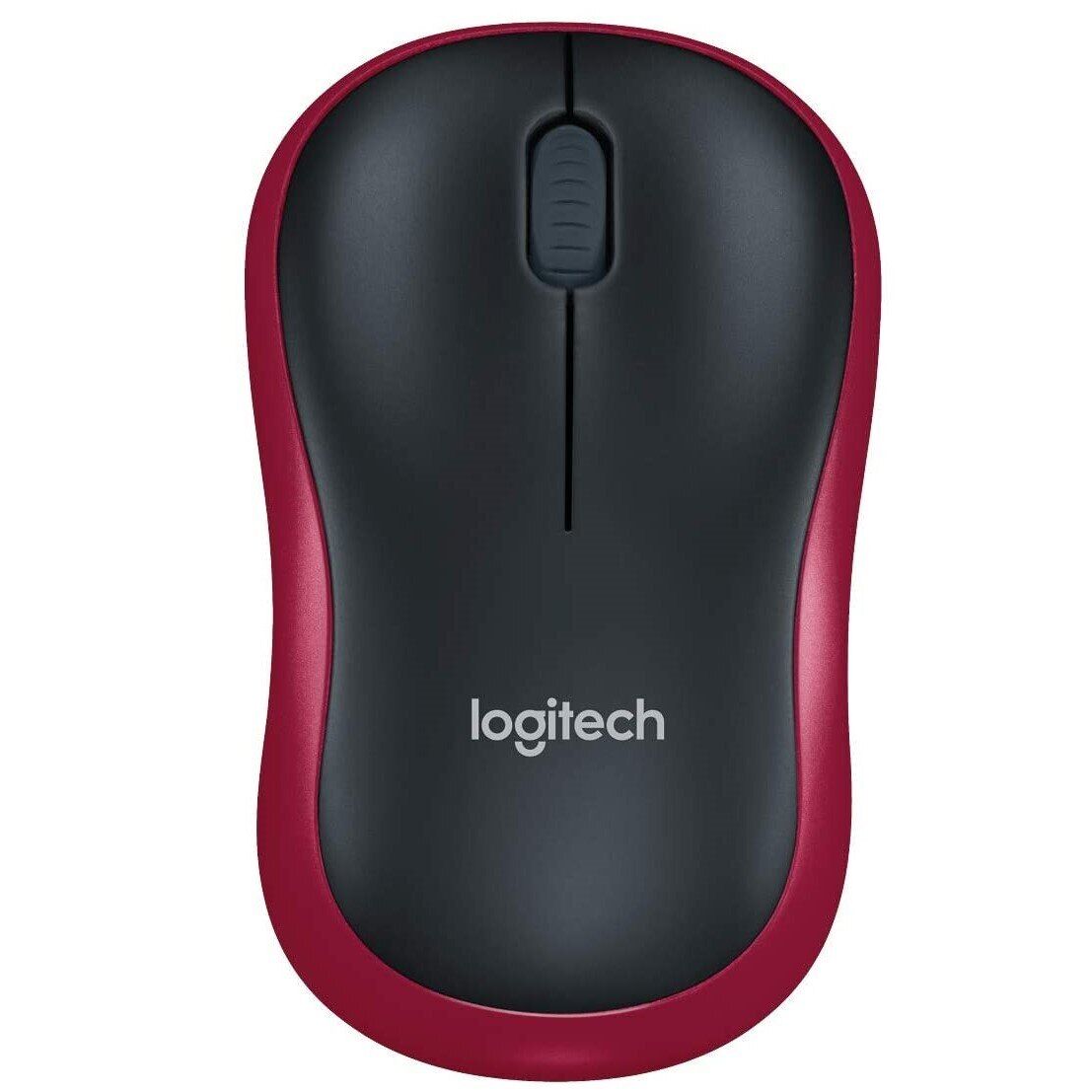 LOGITECH M185 RED MOUSE 910-002237