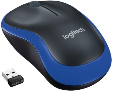 LOGITECH M185 BLUE MOUSE 910-002236