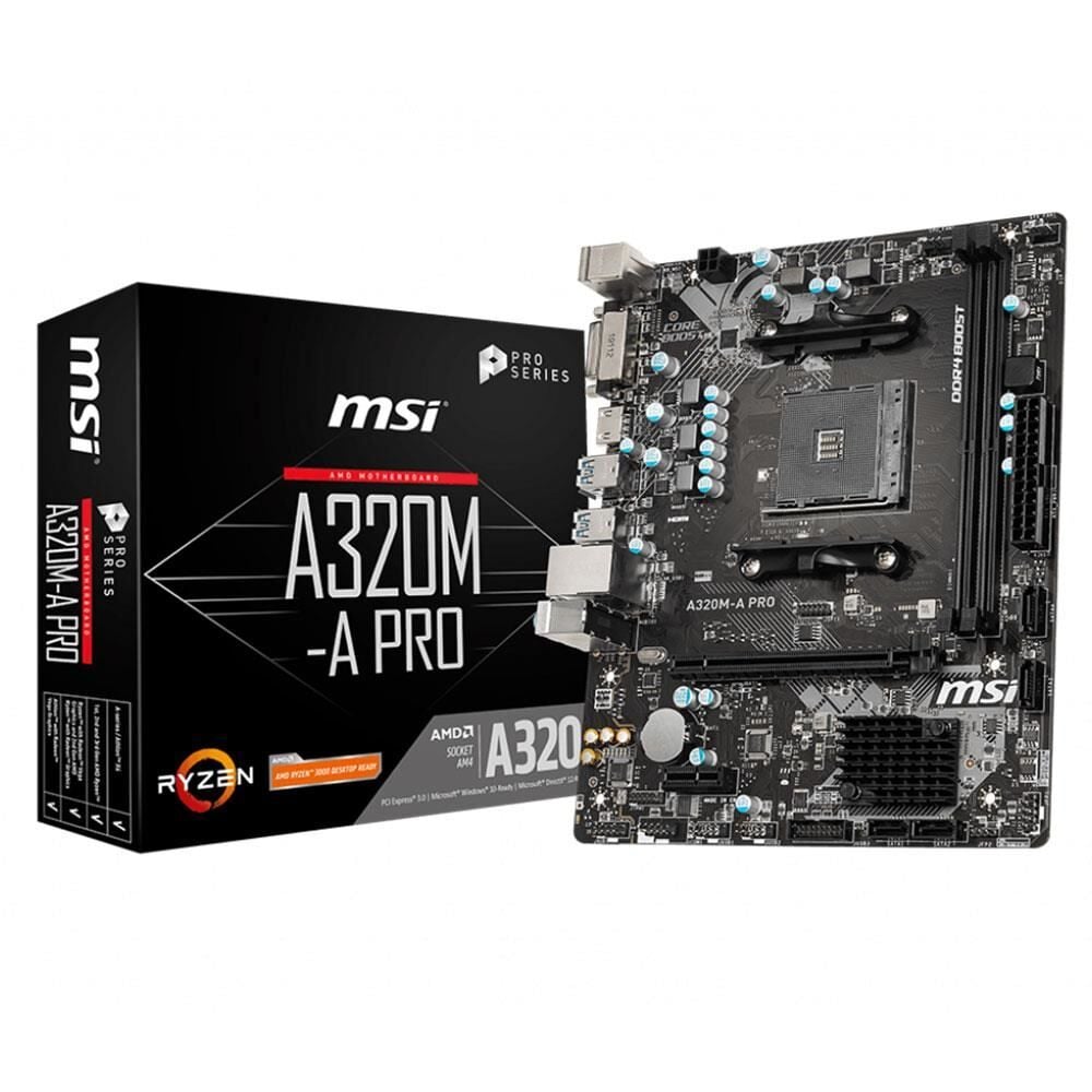 Msı A320M-A Pro AMD A320 3200MHz DDR4 mATX Anakart