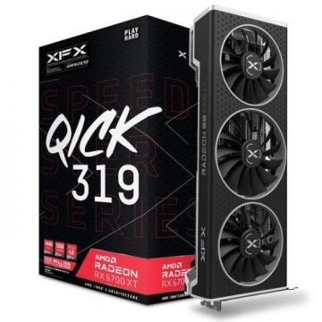 XFX SPEEDSTER QICK319 AMD Radeon™ RX 6700XT CORE Gaming 12GB GDDR6 RX-67XTYLUDP