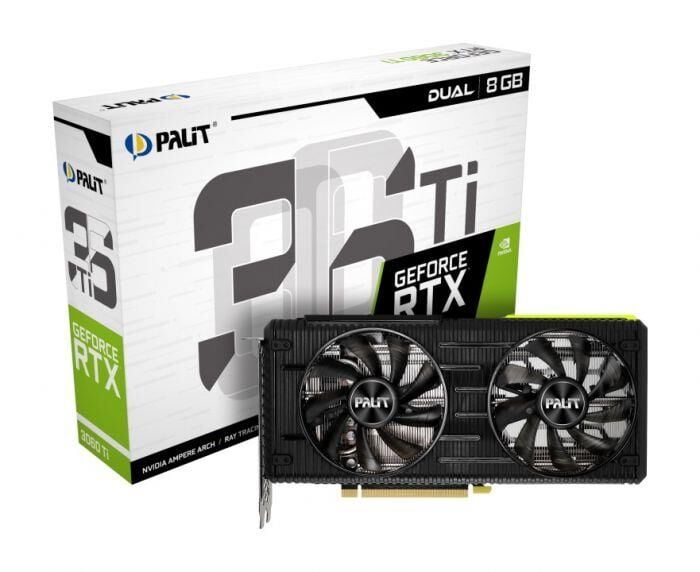 Palit GeForce RTX 3060 Ti Dual 8GB 256 Bit Ekran Kartı