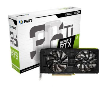 Palit GeForce RTX 3060 Ti Dual 8GB 256 Bit Ekran Kartı