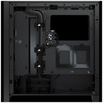 Corsair iCUE 4000X RGB CC-9011204-WW USB 3.1 Temperli Siyah Kasa