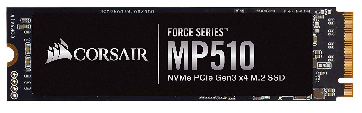 Corsair Force MP510 480 GB M.2 SSD NAND CSSD-F480GBMP510 Harddisk (HDD, SSD, SSHD)