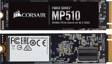 Corsair Force MP510 480 GB M.2 SSD NAND CSSD-F480GBMP510 Harddisk (HDD, SSD, SSHD)