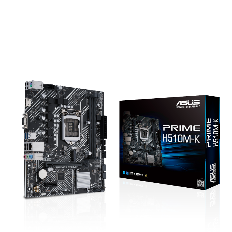 Asus Prime H510M-K H510 3200MHz (OC) DDR4 LGA1200 Matx Anakart