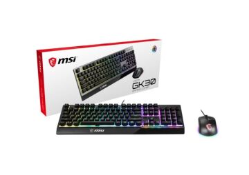 MSI Vigor GK30 Combo TR Klavye ve Mouse Set