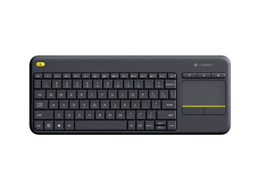 Logitech K400 Plus 9 Touch Pad Kablosuz Unifying Klavye 920-007149